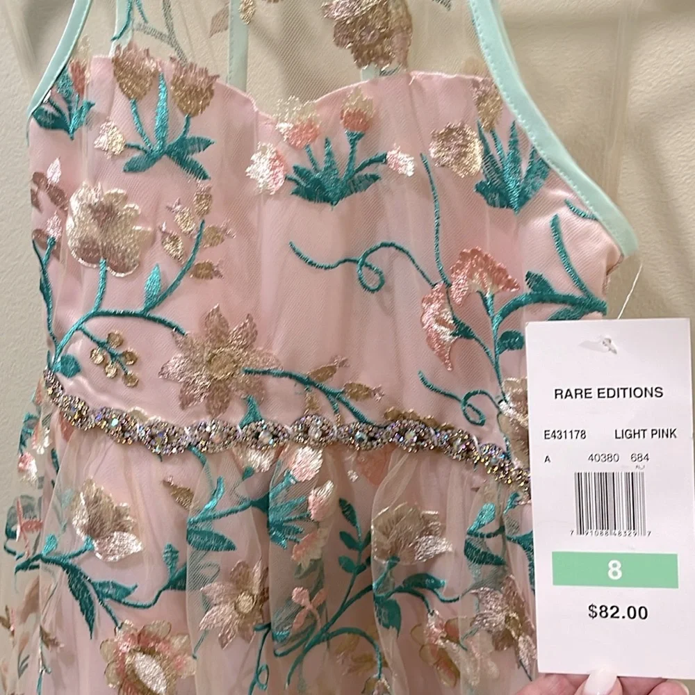 Rare Editions little girl sz 8 formal dress - Picture 2 of 6